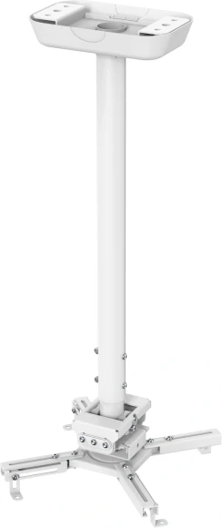 Кронштейн для проектора Cactus CS-PROF011S-WT белый макс.45кг потолочный поворот и наклон Кронштейн для проектора Cactus CS-PROF011S-WT белый макс.45кг потолочный поворот и наклон