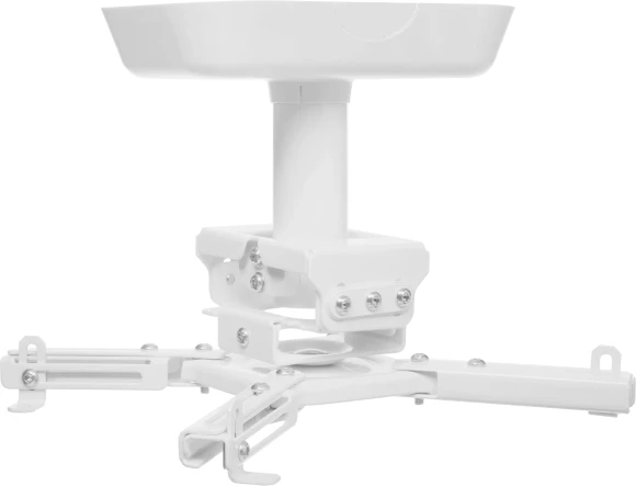 Кронштейн для проектора Cactus CS-PROF011S-WT белый макс.45кг потолочный поворот и наклон Кронштейн для проектора Cactus CS-PROF011S-WT белый макс.45кг потолочный поворот и наклон