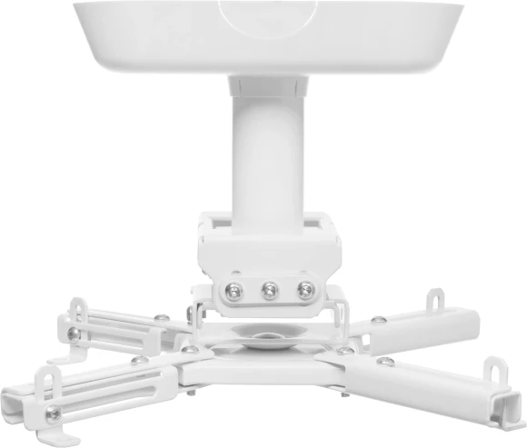 Кронштейн для проектора Cactus CS-PROF011S-WT белый макс.45кг потолочный поворот и наклон Кронштейн для проектора Cactus CS-PROF011S-WT белый макс.45кг потолочный поворот и наклон