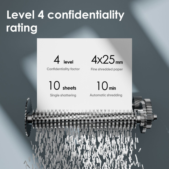 Шредер Deli ET051 белый с автоподачей (секр.P-4) фрагменты 8лист. 16лтр. Шредер Deli ET051 белый с автоподачей (секр.P-4) фрагменты 8лист. 16лтр.