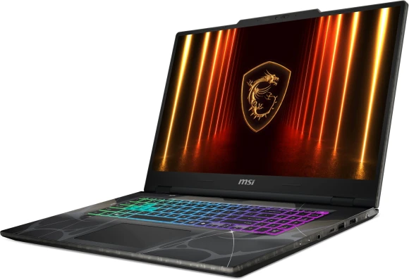 Ноутбук MSI Cyborg 17 B13WFKG-217XRU Core i7 13620H 16Gb SSD1Tb NVIDIA GeForce RTX 5060 8Gb 17.3" IPS FHD (1920x1080) FreeDOS black WiFi BT Cam (9S7-17U332-217)
