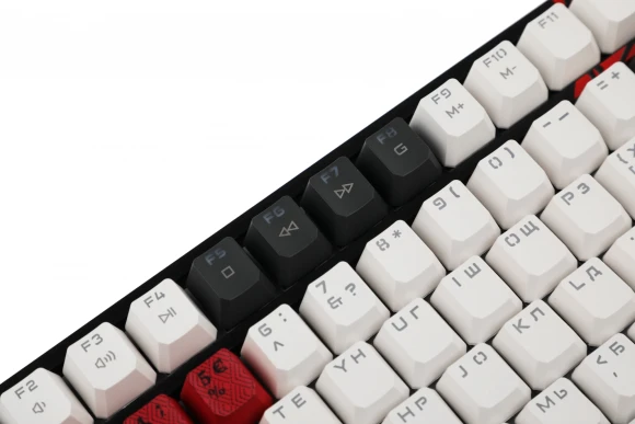 Клавиатура A4Tech S98 Naraka механическая черный/красный USB for gamer LED (S98 NARAKA BLMS RED PLUS) кабель 1.8м