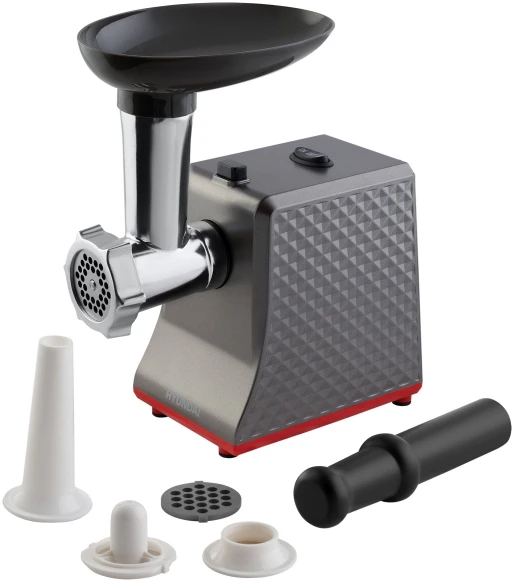 Мясорубка Hyundai HY-MG2114 1800Вт графит/серебристый