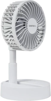 Вентилятор настольный Centek CT-5045 5Вт скоростей:4 белый Вентилятор настольный Centek CT-5045 5Вт скоростей:4 белый