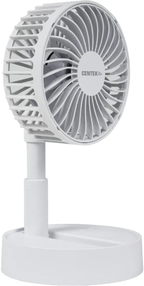 Вентилятор настольный Centek CT-5045 5Вт скоростей:4 белый