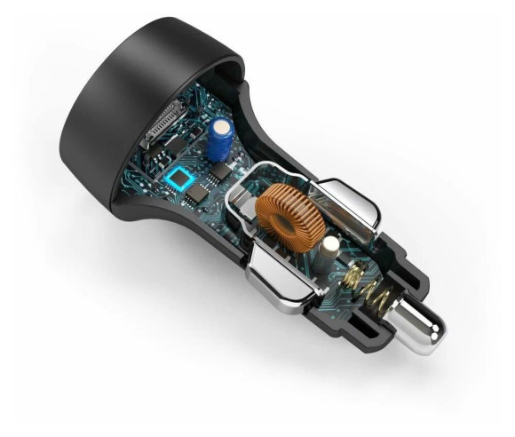 Автомобильное зар./устр. Hama H-210569 20W 1.67A+3A+2.22A (PD) USB универсальное черный (00210569) Автомобильное зар./устр. Hama H-210569 20W 1.67A+3A+2.22A (PD) USB универсальное черный (00210569)