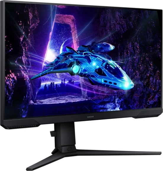 Монитор Samsung 24" Odyssey G3 LS24DG300EUXEN черный VA LED 16:9 HDMI матовая HAS Piv 250cd 178гр/178гр 1920x1080 180Hz FreeSync DP FHD 3.9кг