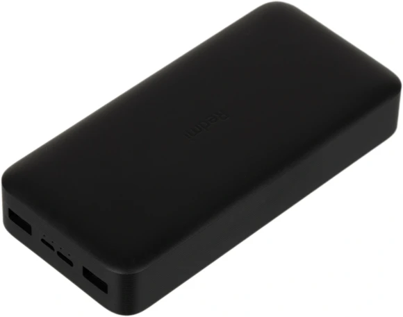 Мобильный аккумулятор Xiaomi Redmi PB200LZM 20000mAh QC3.0 18W 2.4A 2xUSB-A черный (VXN4304GL) Мобильный аккумулятор Xiaomi Redmi PB200LZM 20000mAh QC3.0 18W 2.4A 2xUSB-A черный (VXN4304GL)