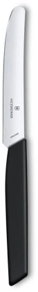 Нож кухонный Victorinox Swiss Modern (6.9003.11) стальной столовый лезв.110мм прямая заточка черный Нож кухонный Victorinox Swiss Modern (6.9003.11) стальной столовый лезв.110мм прямая заточка черный