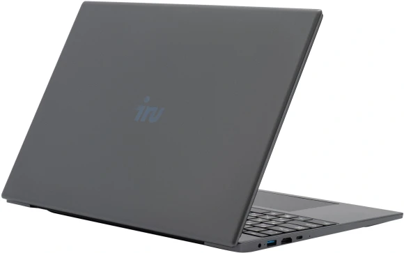 Ноутбук IRU Tactio 15PHC Ryzen 5 7430U 8Gb SSD256Gb AMD Radeon Graphics 15.6" IPS FHD (1920x1080) Windows 11 Pro Multi Language black WiFi BT Cam 4350mAh (2045999)
