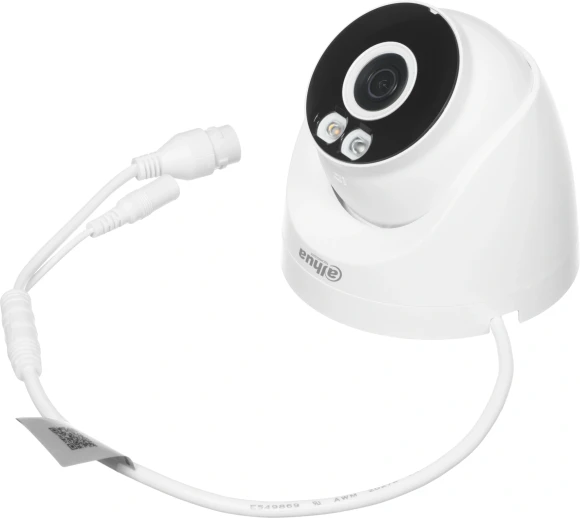 Камера видеонаблюдения IP Dahua DH-IPC-T3AP-IL-0360B Wi-Fi 3.6-3.6мм цв. корп.:белый (DH-T3A-IL)