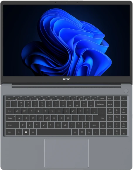 Ноутбук Tecno MegaBook K15SFA Ryzen 5 7535HS 16Gb SSD1Tb AMD Radeon 660M 15.6" IPS FHD (1920x1080) Windows 11 Home grey WiFi BT Cam 6060mAh (71005000403)