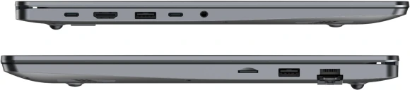 Ноутбук Tecno MegaBook K15SFA Ryzen 5 7535HS 16Gb SSD1Tb AMD Radeon 660M 15.6" IPS FHD (1920x1080) Windows 11 Home grey WiFi BT Cam 6060mAh (71005000403)