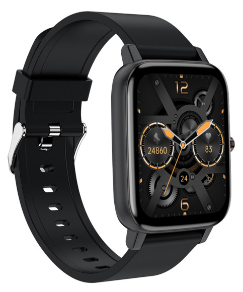 Смарт-часы Digma Smartline E5 1.69" TFT корп.черный рем.черный (E5B) Смарт-часы Digma Smartline E5 1.69" TFT корп.черный рем.черный (E5B)