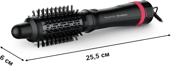 Фен-щетка Rowenta CF635LF0 800Вт черный/красный (1830008710) Фен-щетка Rowenta CF635LF0 800Вт черный/красный (1830008710)