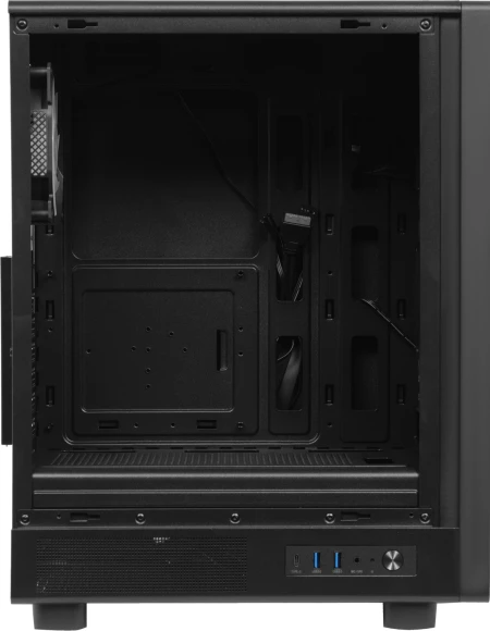 Корпус Formula Mana Dynamic черный без БП ATX 4x120mm 2x140mm 2xUSB3.0 audio bott PSU