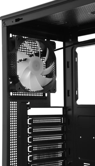 Корпус Formula Mana Dynamic черный без БП ATX 4x120mm 2x140mm 2xUSB3.0 audio bott PSU