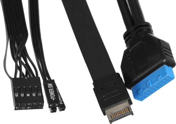 Корпус Formula Mana Dynamic черный без БП ATX 4x120mm 2x140mm 2xUSB3.0 audio bott PSU