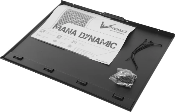 Корпус Formula Mana Dynamic черный без БП ATX 4x120mm 2x140mm 2xUSB3.0 audio bott PSU