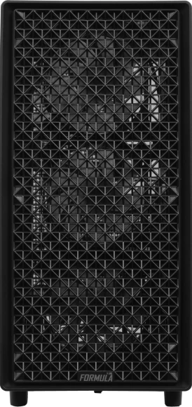 Корпус Formula Mana Dynamic черный без БП ATX 4x120mm 2x140mm 2xUSB3.0 audio bott PSU