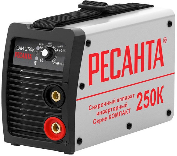 Сварочный аппарат Ресанта САИ-250К инвертор ММА DC 7.8кВт Сварочный аппарат Ресанта САИ-250К инвертор ММА DC 7.8кВт
