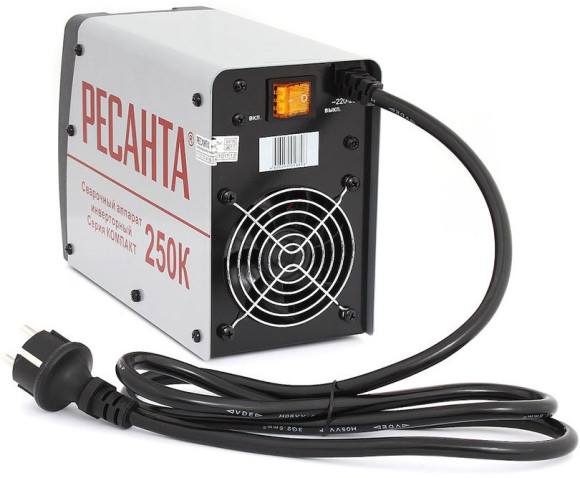 Сварочный аппарат Ресанта САИ-250К инвертор ММА DC 7.8кВт Сварочный аппарат Ресанта САИ-250К инвертор ММА DC 7.8кВт