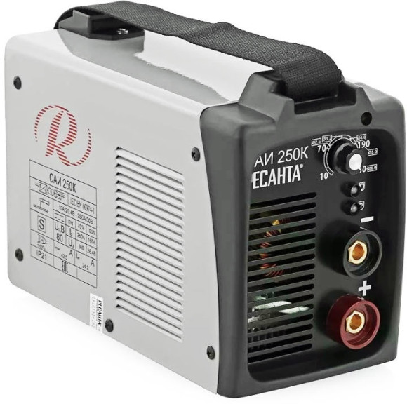 Сварочный аппарат Ресанта САИ-250К инвертор ММА DC 7.8кВт Сварочный аппарат Ресанта САИ-250К инвертор ММА DC 7.8кВт