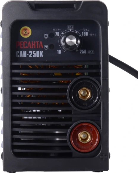 Сварочный аппарат Ресанта САИ-250К инвертор ММА DC 7.8кВт