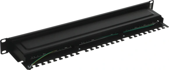 Патч-панель ITK PP24-1UC5ES-D05 19" 1U 24xRJ45 кат.5e STP