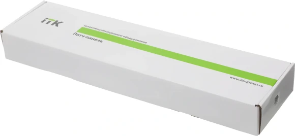 Патч-панель ITK PP24-1UC5ES-D05 19" 1U 24xRJ45 кат.5e STP