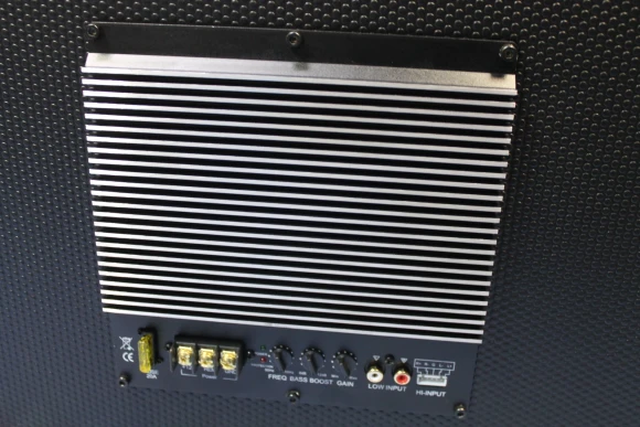 Сабвуфер автомобильный Kicx GT500BPA 500Вт активный (30см/12")