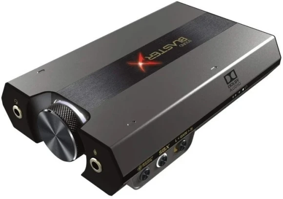 Звуковая карта Creative USB Sound BlasterX G6 (SB-Axx1) 7.1 Ret