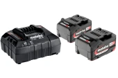 Батарея аккумуляторная Metabo Basic Set 4.0 (625027000) 18В 4Ач Li-Ion (З/У в компл.) (685050000)