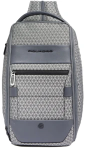 Рюкзак слинг мужской Piquadro Hex CA6826W139/GR серый полиэстер