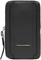 Чехол для смартфона Piquadro Circle AC6835W92R/N черный натур.кожа