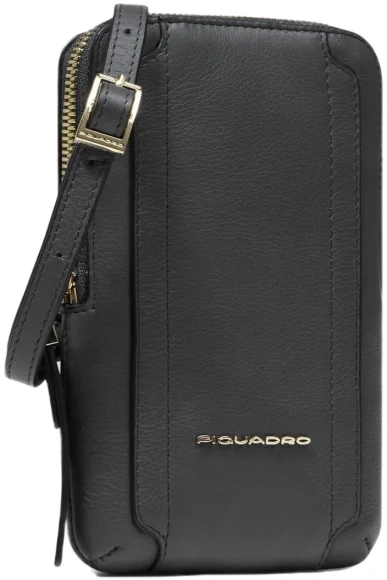 Чехол для смартфона Piquadro Circle AC6835W92R/N черный натур.кожа