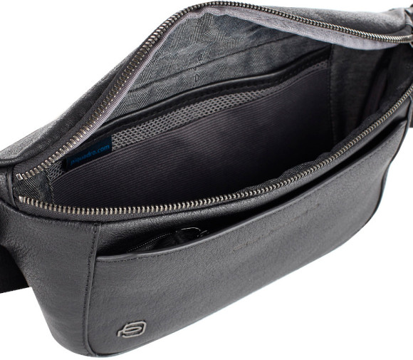 Рюкзак Piquadro Wollem CA6238W129/BLU синий полиэстер/натур.кожа