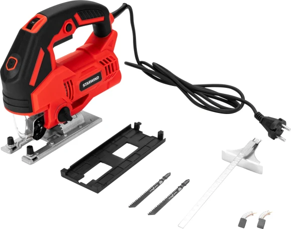 Лобзик Starwind JS100-900S1 +2пил. 900Вт 3000ходов/мин от электросети Лобзик Starwind JS100-900S1 +2пил. 900Вт 3000ходов/мин от электросети