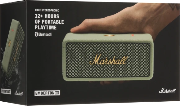 Колонка порт. Marshall Emberton III зеленый 20W 2.0 BT 100м Колонка порт. Marshall Emberton III зеленый 20W 2.0 BT 100м