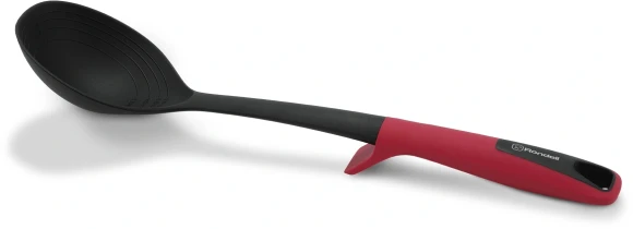 Ложка для первых/вторых блюд Rondell Craft RD-1870 черный/красный упак.:картонная подложка