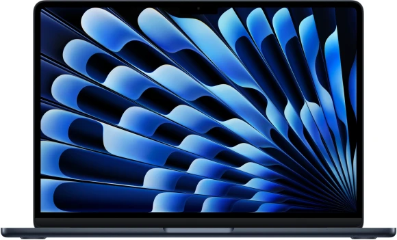 Ноутбук Apple MacBook Air A3240 M4 10 core 16Gb SSD512Gb/10 core GPU 13.6" Liquid Retina (2560x1664) macOS midnight WiFi BT Cam (MW133B/A)