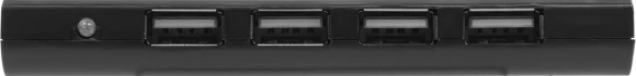 Разветвитель USB 2.0 Defender Quadro Promt 4порт. черный (83200)