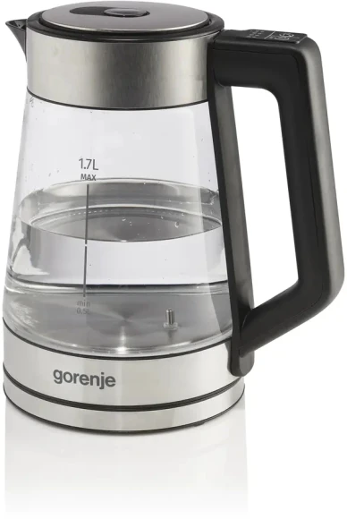 Чайник электрический Gorenje K17TRG 1.7л. 2200Вт нержавеющая сталь корпус: стекло/металл/пластик