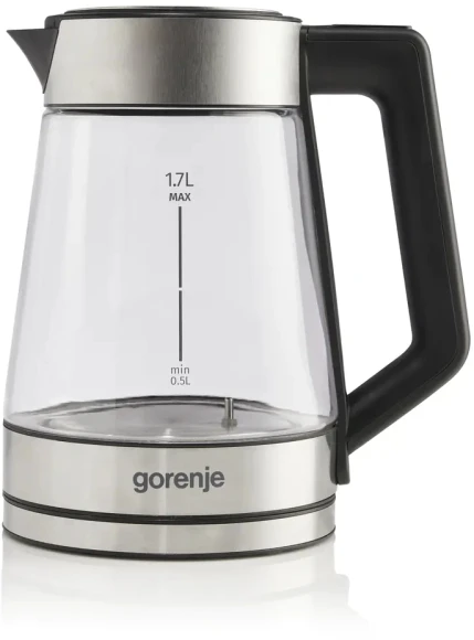 Чайник электрический Gorenje K17TRG 1.7л. 2200Вт нержавеющая сталь корпус: стекло/металл/пластик