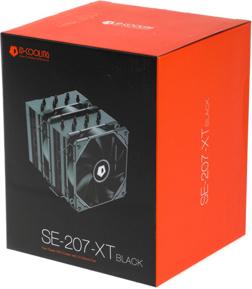 Устройство охлаждения(кулер) ID-Cooling SE-207-XT Soc-AM5/AM4/1200/1700/1851 черный 4-pin 15-35dB Al+Cu 280W 1190gr Ret (SE-207-XT BLACK) Устройство охлаждения(кулер) ID-Cooling SE-207-XT Soc-AM5/AM4/1200/1700/1851 черный 4-pin 15-35dB Al+Cu 280W 1190gr Ret (SE-207-XT BLACK)