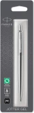 Ручка гелев. Parker Jotter Core K694 (2020671) Stainless Steel CT M черн. черн. блистер