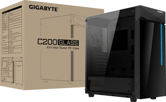 Корпус Gigabyte C200 GB-C200G черный без БП ATX 5x120mm 4x140mm 2xUSB3.0 audio bott PSU Корпус Gigabyte C200 GB-C200G черный без БП ATX 5x120mm 4x140mm 2xUSB3.0 audio bott PSU