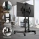 Стойка для телевизора Onkron TS1552 черный 40"-70" макс.60.5кг напольный мобильный