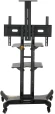 Стойка для телевизора Onkron TS1552 черный 40"-70" макс.60.5кг напольный мобильный