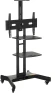 Стойка для телевизора Onkron TS1552 черный 40"-70" макс.60.5кг напольный мобильный